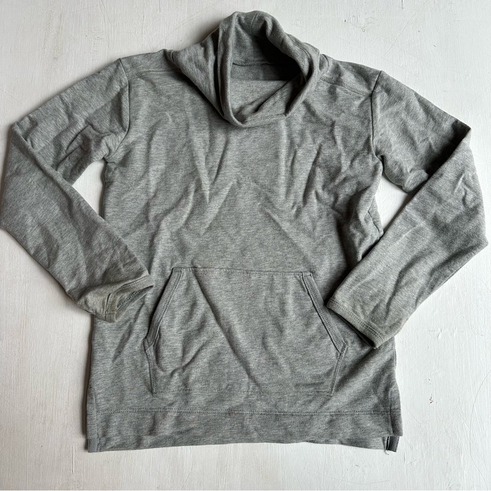 Primary Gray Cowl Neck Sweatshirt